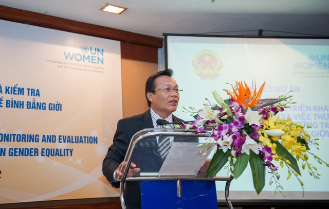 PCT Đào Công Hải phát biểu tại Hội nghị về Tăng quyền năng cho Phụ nữ đi làm việc ở nước ngoài
